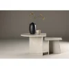 Soffbord Venture Home Sala Beige Vardagsrumsbord med Marmorlook
