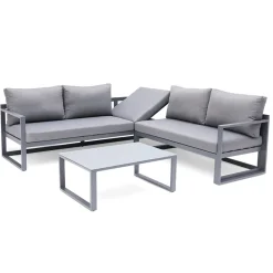 Soffgrupp Hillerstorp Lundamo Loungesoffa Utomhus, Höj- & Sänkbar Del