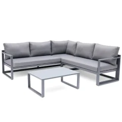 Soffgrupp Hillerstorp Lundamo Loungesoffa Utomhus, Höj- & Sänkbar Del