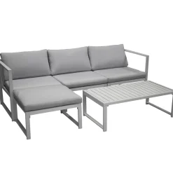 Soffgrupp Venture Home Salvia - Stilren Loungegrupp med Soffa & Bord, Inklusive Dynor