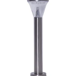 Solcells-pollare Star Trading Narona 40 Lumen Stainless Steele Twilight