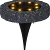 Solcells-Spotlight Star Trading 2-p Lawnlight