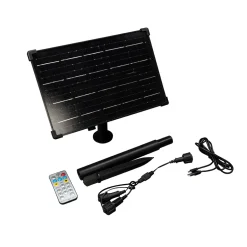 Solpanel Gnosjö Konstsmide Uppladdningsbar S