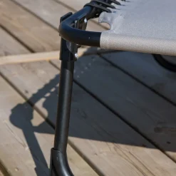Solsäng Venture Home Majken Grå Stål/Textilene Utomhus