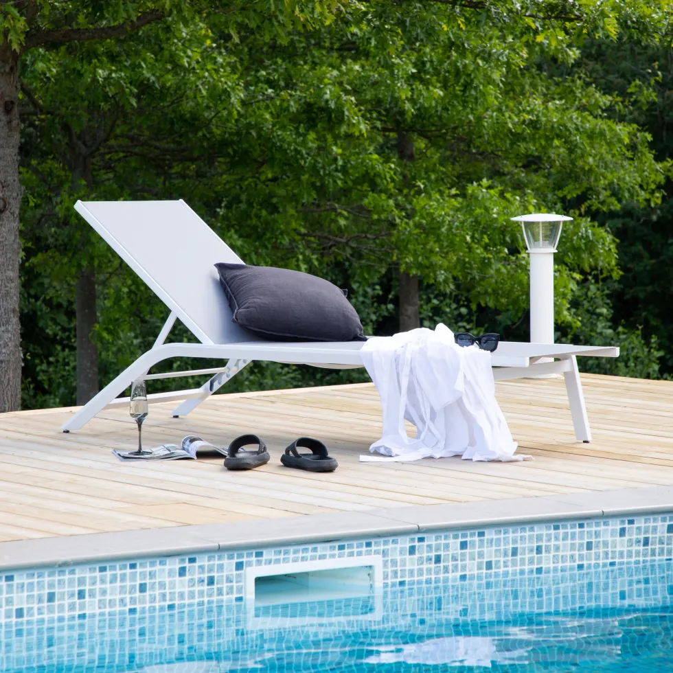 Solsäng Venture Home Ruth 2-pack UtomhusVit