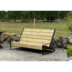 Solsoffa Jabo Vansjön med 2st Gavlar Svart