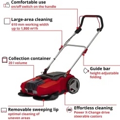 Sopmaskin Einhell TE-SW 18/610 Solo