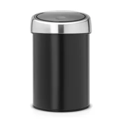 Soptunna Brabantia Touch Bin 3 L Brilliant Steel