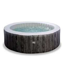 Spabad Exit Toys Deluxe Mörkgrå Uppblåsbar Bubbelpool för 4 Personer 1200L