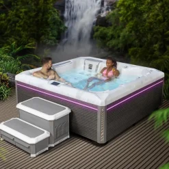 Spabad Wellis Atlas Life Essential 43 Jets med Termiskt Skydd
