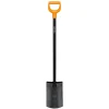 Spade Fiskars Solid Halvrund Metall
