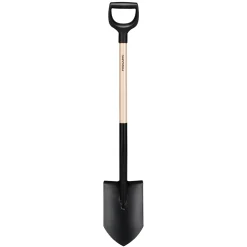 Spade Fiskars Solid Spetsig Trä FSC