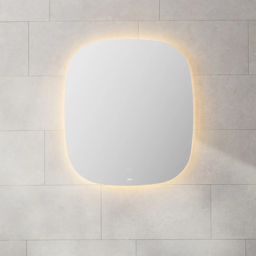 Spegel Miller Badrum Ambient Oval Touch