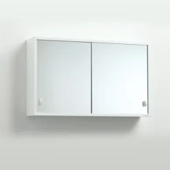 Spegelskåp Svedbergs Tvilling 65 Metall650 mm. Utan belysning och eluttag.