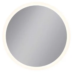 Spegel Vidi Atum Rund med LED-belysning