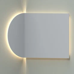 Spegel Vidi Aura med LED-belysning