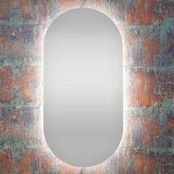 Spegel Vidi Edith 500x1000 mm med LED-belysning