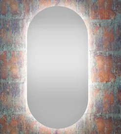 Spegel Vidi Edith 500x1000 mm med LED-belysning