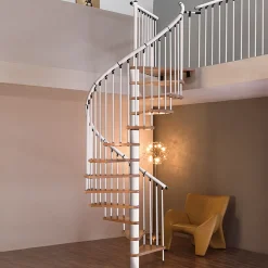 Spiraltrappa Byggera Euro Design Vit