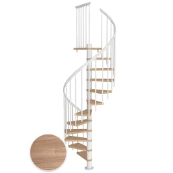 Spiraltrappa Dolle Montréal Ek Vit Oljad Classic 3
