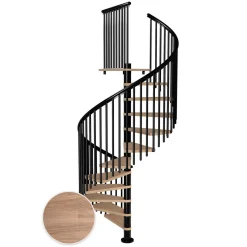 Spiraltrappa Dolle Montréal Ek Vit Oljad Classic 5
