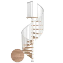 Spiraltrappa Dolle Montréal Ek Vit Oljad Classic 5