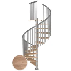 Spiraltrappa Dolle Montréal Ek Vit Oljad Classic 5