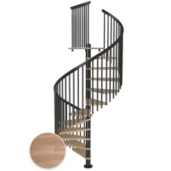 Spiraltrappa Dolle Montréal Ek Vit Oljad Classic 5