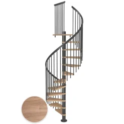 Spiraltrappa Dolle Montréal Ek Vit Oljad Classic 4