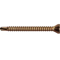 Spånskive-/Sockelskruv Gunnebo Fastening Gulförzinkad PH2