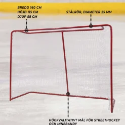 Sportutrustning ProSport Street Hockey/Innebandymål 2-pack