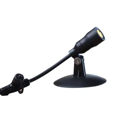 Spotlight Heissner Smart Light 1W Varmvit Svart