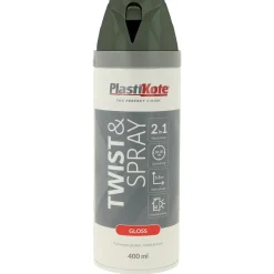 Sprayfärg Plasti-kote T&S Grå Blank 400 ml