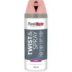 Sprayfärg Plasti-kote T&S Ljus Rosa Halvblank 400 ml
