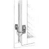 Spärranordning ASSA ABLOY Fix 184