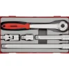 Spärrhandtagssats 5 delar med 1/2 tum fyrkantsfäste Teng Tools TT1205