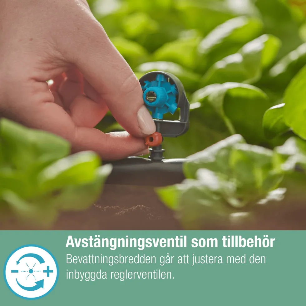 Sprutmunstycke Gardena Micro-Drip 6 i 1 Ytspridare