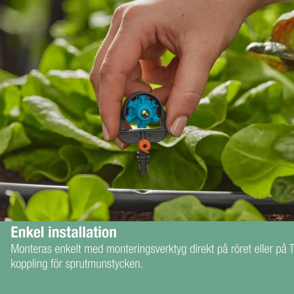 Sprutmunstycke Gardena Micro-Drip 6 i 1 Ytspridare