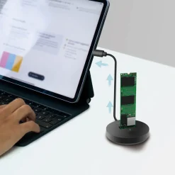 SSD-dockningsstation LogiLink M.2 SATA / NVMe