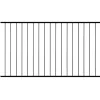 Staket Green Land Garden Aluminium Svart