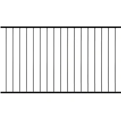 Staket Green Land Garden Aluminium Svart