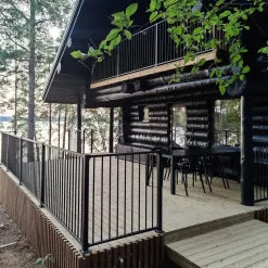 Staket Green Land Garden Aluminium Svart