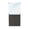 Staket PLUS Futura Komposit Frostat Glas 90×180 cm