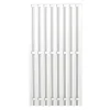 Staket PLUS Nagano Grundmålad Vit 90×180 cm