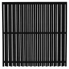 Staket PLUS Nagano Grundmålad Svart 180x180 cm