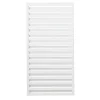 Staket PLUS Osaka Grundmålad Vit 90×180 cm