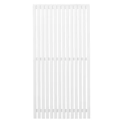 Staket PLUS Sendai Grundmålad Vit 90×180 cm