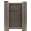 Staketset Hortus Komposit Trälook Höjd 172,7 cm
