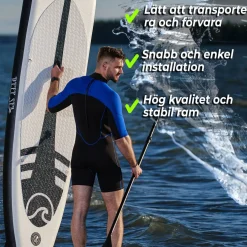 Stand-up Paddleboard Deep Sea SUP-brädset XXL 2-pack