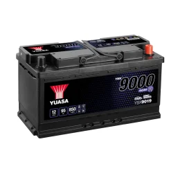 Startbatteri Yuasa 9000 AGM (Start-stopp) 95Ah 850A